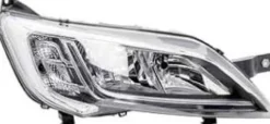 Phare Optique avant droit pour FIAT DUCATO III phase 2 depuis 2014, chromé, H7+H7, moteur, èlectrique,feu clignotant, Neuf
