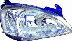 Phare Optique avant droit pour OPEL CORSA C phase 1, 2002-2003 H7+H7, électrique, (type Valeo)