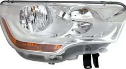 Phare Optique avant droit pour CITROËN C4 II phase 1, 2010-2014, H7+H1, Neuf