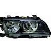 Phare optique avant droit pour BMW Serie 3 E46 COUPÉ, 2001-2003, H7+H7, argent, Neuf
