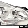 Phare Optique avant droit pour OPEL CORSA D phase 2, 2011-2014, H1+H7, fond chromé, Neuf