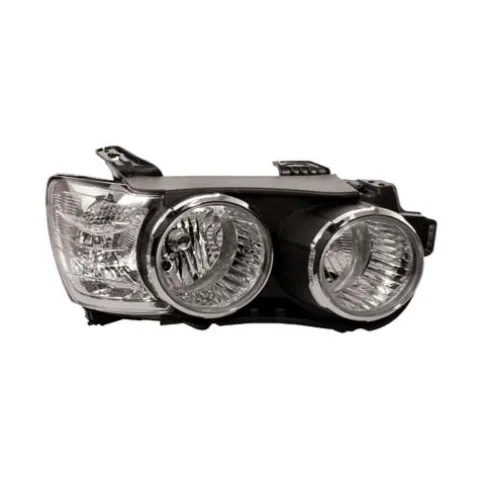 Phare Optique avant droit pour CHEVROLET AVEO II depuis 2011, profil chromé, H1+H7, Neuf