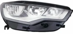 Phare Optique avant droit pour AUDI A6 IV ph. 1 2011-2014, H7+H15, feu de jour, Neuf