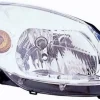 Phare Optique avant droit pour DACIA SANDERO I, 2008-2012, H4, fond chromé, Neuf