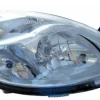 Phare Optique avant droit pour LANCIA YPSILON I ph. 2 2006-2011, H7+H3, Corps effet satiné, Neuf