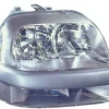 Phare Optique avant droit pour FIAT DOBLO I phase 1, 2001-2005, H7+H1+H1, Neuf