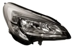 Phare Optique avant droit pour OPEL CORSA E 2015-2019, H7+H7, avec feu diurne à LED, Neuf
