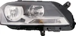 Phare Optique avant droit électrique pour VOLKSWAGEN PASSAT B7 2011-2014, H7+H7, Version VALEO, Neuf