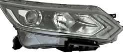 Phare Optique avant droit pour NISSAN QASHQAI II ph. 2 2017-2021, H7+PY21W+W5W, feu du jour à LED, Neuf