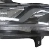 Phare Optique avant droit pour AUDI Q3 I phase 1, 2011-2014, fond noir, H7+H7, Neuf