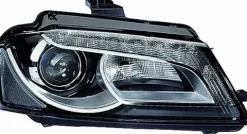 Phare Optique avant droit pour AUDI A3 II ph.3 (3 portes) 2008-2012, BI-XENON D3S, fond noire, Neuf