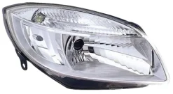Phare Optique avant droit pour SKODA FABIA II ph. 1 2007-2010, H4, Neuf
