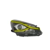 Phare Optique avant droit à LED pour TOYOTA YARIS III phase 3, 2017-2020, fond noir, H4+WY21/5W, Neuf