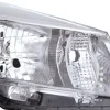 Phare Optique avant droit pour TOYOTA YARIS III phase 1, 2011-2014, H4, fond chromé, contour gris, Neuf