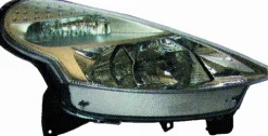 Phare Optique avant droit pour CITROËN C3 I phase 1, 2002-2005, H7+H1, (Pluriel), Neuf