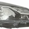 Phare Optique avant droit pour TOYOTA YARIS III phase 3, 2017-2020, fond noir, H4+WY21/5W, Neuf