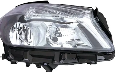 Phare Optique avant droit pour MERCEDES (W176) CLASSE A 2012-2015, H7+H15, Neuf