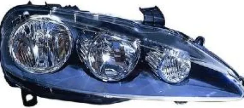 Phare Optique avant droit pour ALFA ROMEO 147 phase 2 de 2004 à 2010, H7+H1, Neuf