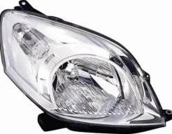 Phare Optique avant droit pour PEUGEOT BIPPER 2008-2016, H4, Neuf