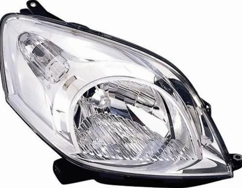 Phare Optique avant droit pour PEUGEOT BIPPER 2008-2016, H4, Neuf