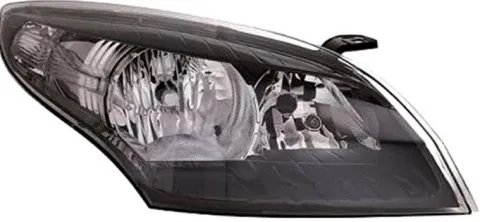 Phare Optique avant droit pour RENAULT MEGANE III phase 2, 2012-2014, H7+H7, fond noir, Neuf