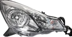 Phare Optique avant droit pour CITROËN DS3 du 03/2010 au 06/2010 H1+H7, contour chromé, Neuf