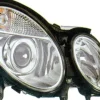 Phare Optique avant droit électrique pour MERCEDES CLASSE E (W211) de 2002 à 2006, H7+H7, Neuf
