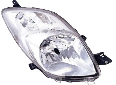 Phare Optique avant droit pour TOYOTA YARIS II phase 1 2005-2009, H4, électrique, type Valeo, sans moteur, Neuf
