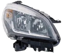 Phare Optique avant droit pour FIAT DOBLO II phase 2 2015-2022, H7+H7, Neuf