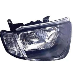 Phare optique avant droit pour MITSUBISHI L200 IV phase 1, 2006-2010, H4, Mod. SIMPLE CABINE, feu clignotant incolore, Neuf
