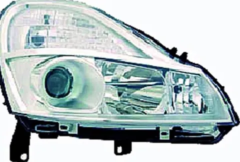 Phare Optique avant droit pour RENAULT MODUS de 02/2008 à 12/2013 H1+H1+H1, Neuf