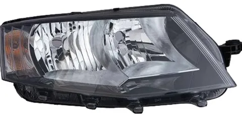 Phare Optique avant droit pour SKODA OCTAVIA III phase 1 2013-2016, H7+H15, Corps noir, Neuf