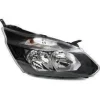 Phare Optique avant droit pour FORD TRANSIT CUSTOM 2012-2018, H7+H15, noir, Neuf