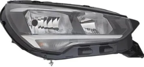 Phare Optique avant droit pour OPEL CORSA F 2019-2023, H7+H15+PY24W, Neuf