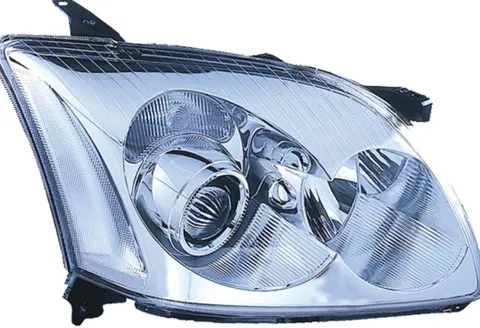 Phare Optique avant droit pour TOYOTA AVENSIS 2003-2006, H7+H1, Adapt. Koito, Neuf