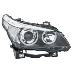 Phare optique avant droit bixeno pour BMW Serie 5 E60-E61, 2003-2007, H7+D2S AFS, avec moteur, électrique, sans boîtier, Neuf
