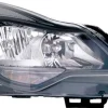 Phare Optique avant droit pour OPEL CORSA D phase 2, 2011-2014, H1+H7, fond noir, Neuf