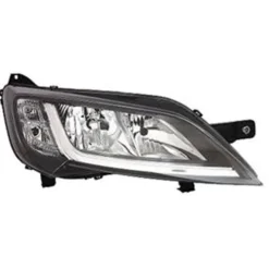 Phare Optique avant droit pour CITROËN JUMPER Camping-car II ph.2 depuis 2014 >, H7+H7, (fond noir)