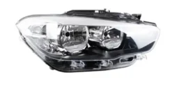 Phare optique avant droit à LED pour BMW Serie 1 F20-F21 2015-2019, H7+H7, corps noir, Neuf