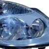 Phare Optique avant droit pour RENAULT CLIO CAMPUS, 2006-2009, H7+H1, fond gris, Neuf