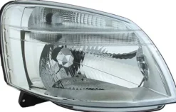 Phare Optique avant droit pour PEUGEOT PARTNER I phase 2, 2002-2008, H4, avec moteur Neuf