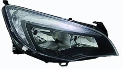 Phare Optique avant droit pour OPEL ASTRA J 2010-2012, H7+H7, électrique, Mod. Sport, Corps Noir