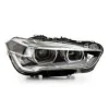 Phare Optique avant droit électrique pour BMW X1 F48 depuis 2015, H7, avec moteur, avec feu de jour, LED, Neuf