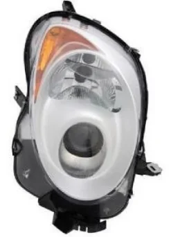 Phare Optique avant droit pour ALFA ROMEO MITO 2008-2016 H7 + H7 fond chrome Neuf
