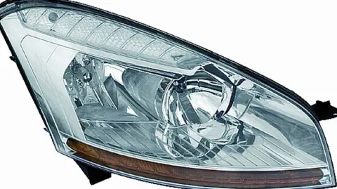 Phare Optique avant droit pour CITROËN C4 PICASSO I phase 1, 2007-2010, H7+H1, Neuf