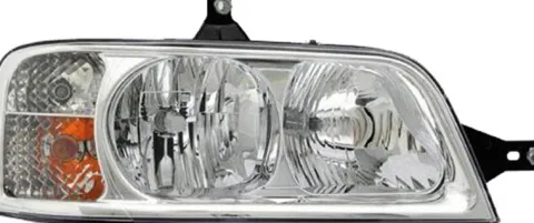 Phare Optique avant droit pour PEUGEOT BOXER I phase 2, 2002-2006, H7+H1, électrique, Neuf