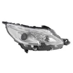 Phare optique avant droit à LED H7/H7 pour PEUGEOT 2008 Phase 1, 2013-2016, Neuf
