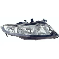 Phare optique avant droit pour HONDA CIVIC VIII 3/5 portes 2006-2012, H1+H7, Neuf