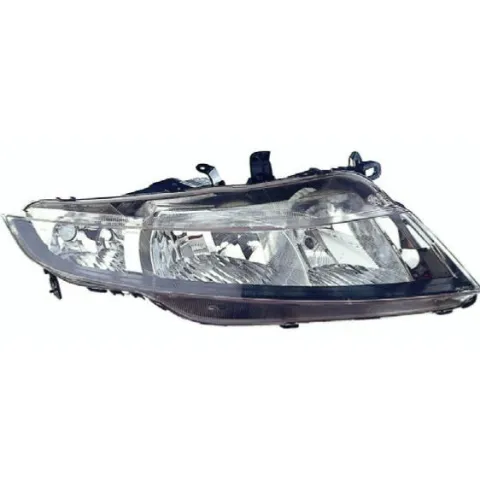 Phare optique avant droit pour HONDA CIVIC VIII 3/5 portes 2006-2012, H1+H7, Neuf