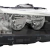 Phare Optique avant droit pour BMW X3 F25 2010-2015, H7+H7, Corps noir, Neuf